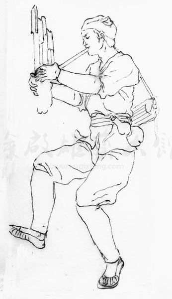 白描人物三千图12