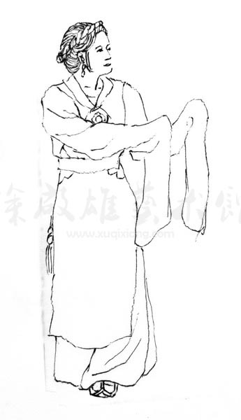 白描人物三千图16