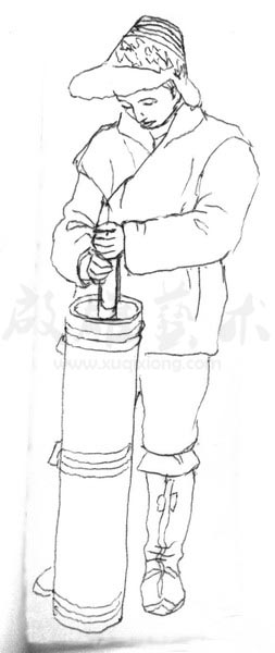 白描人物三千图22