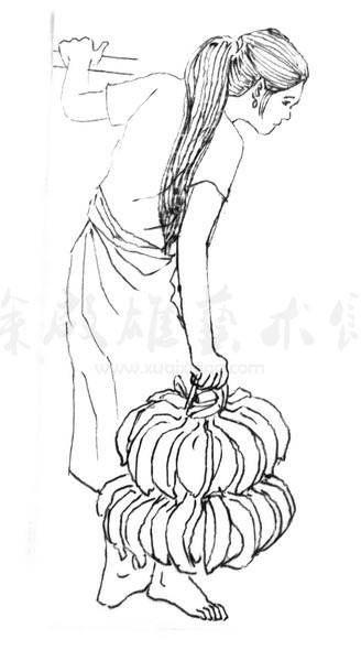 白描人物三千图33