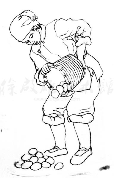 白描人物三千图30