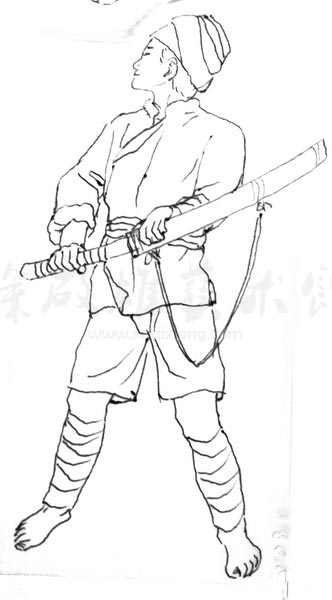 白描人物三千图39