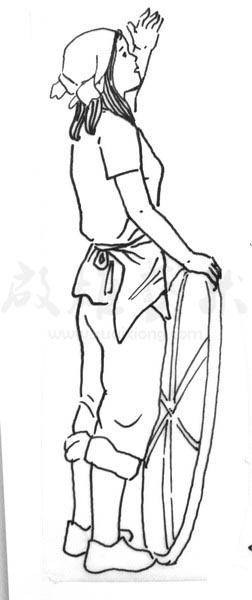 白描人物三千图47