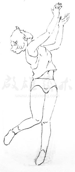 白描人物三千图54