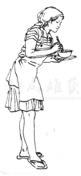 白描人物三千图57