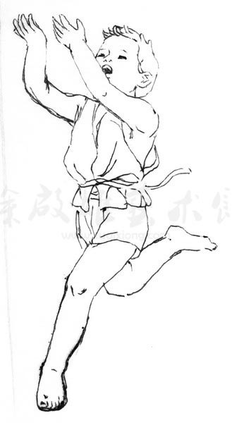 白描人物三千图67