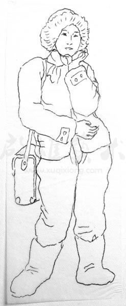 白描人物三千图61