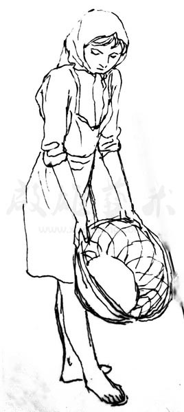 白描人物三千图79