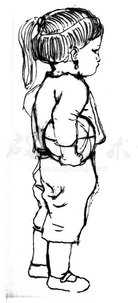 白描人物三千图81